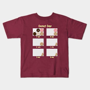 Donut Day (funny) Kids T-Shirt